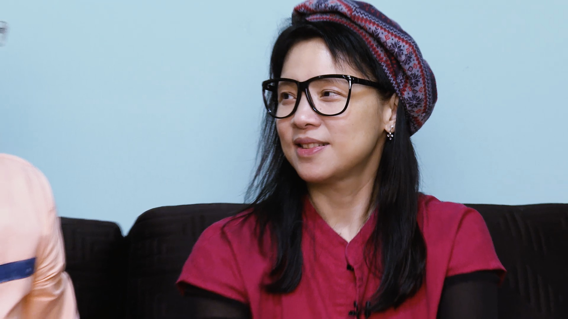 璩美鳳回顧當年的性愛光碟,坦言走不出來。(《別跟我談美得》提供)