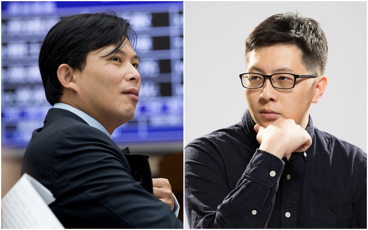 對於黃國昌（左）近日頻頻開記者會，王浩宇（右）先是暗酸「不需要那麼大的表演欲望」，隨後則更強調此事「它只是個陋習而已」。（本刊資料照／翻攝自王浩宇臉書）