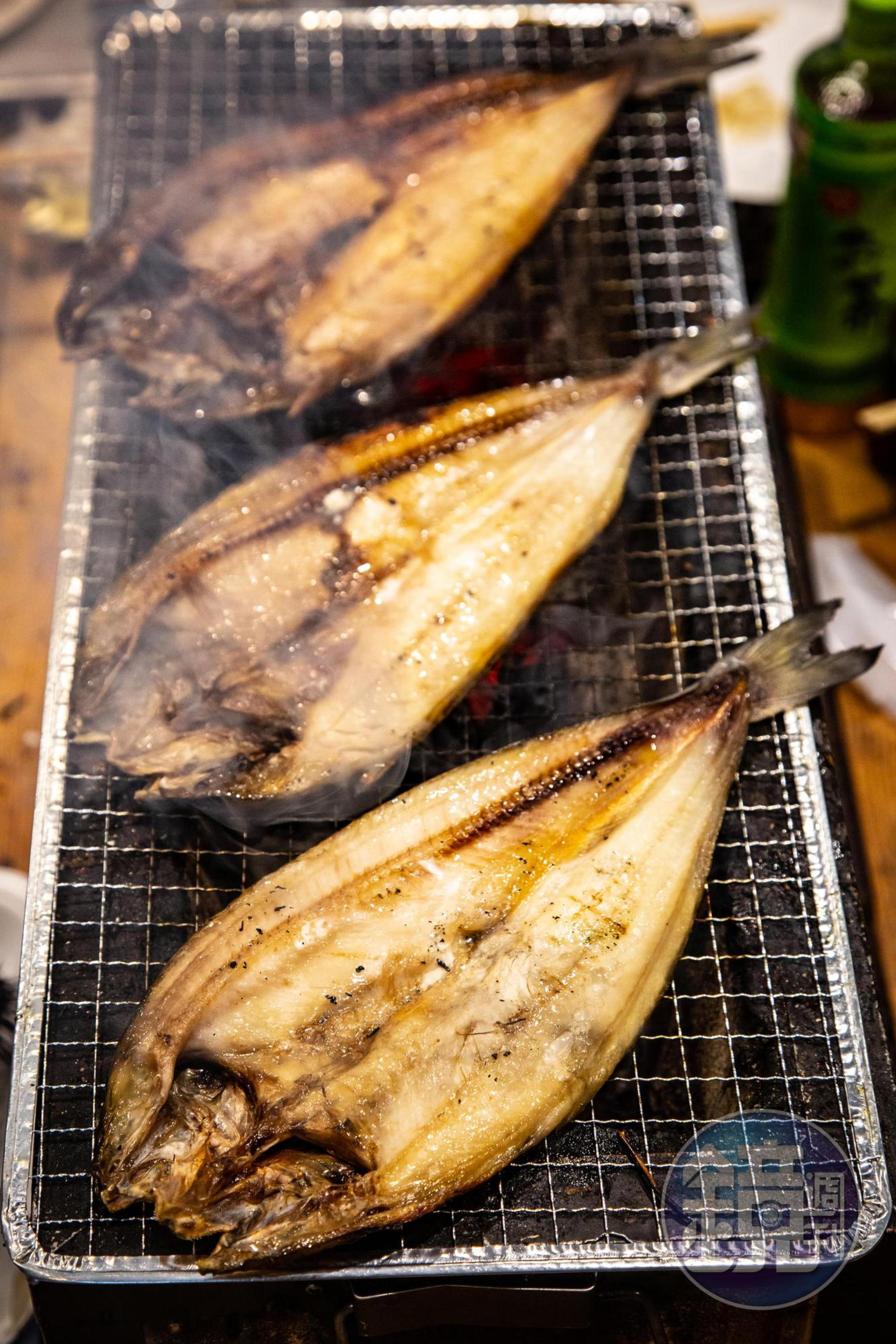 炭烤𩸽魚油香多汁,誘人食欲大開。