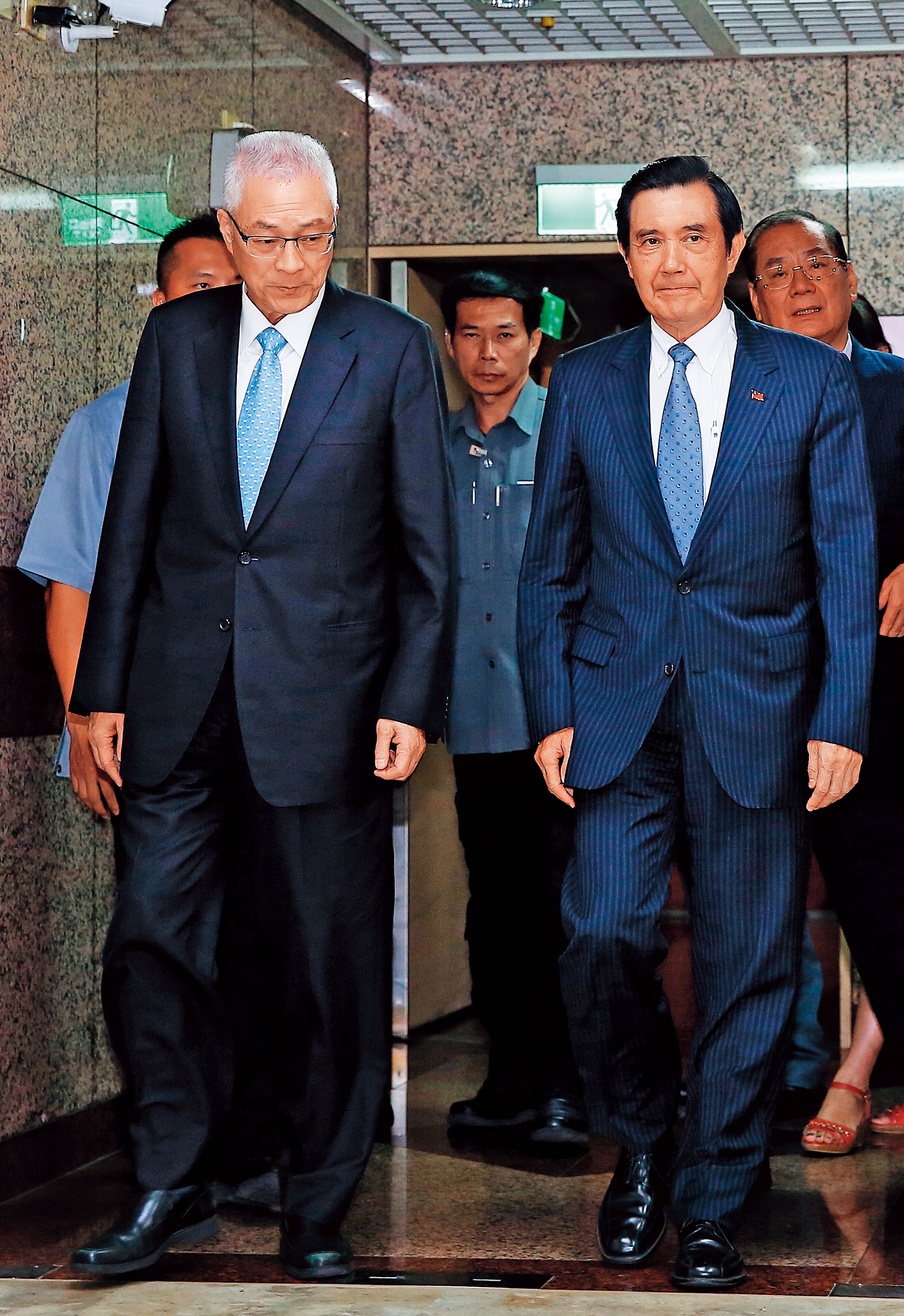 相較於吳敦義、馬英九都是台大高材生,韓國瑜自嘲從小來自放牛班。