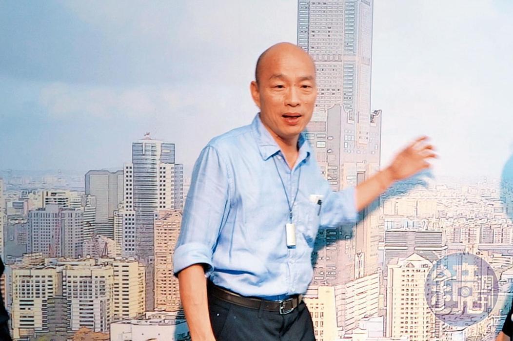韓國瑜在專訪時宣示,要走出民進黨政府當前的兩岸論述,做到實質交流。