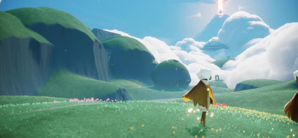 處處是美景的《Sky 光・遇》(圖片來源:遊戲實機畫面)