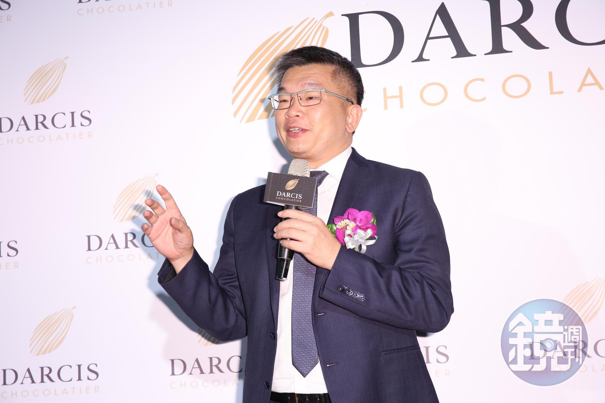 認識蔡其昌多年,蔡英文盛讚,蔡其昌從沒因為當上什麼位子,而變得有架子、難相處。