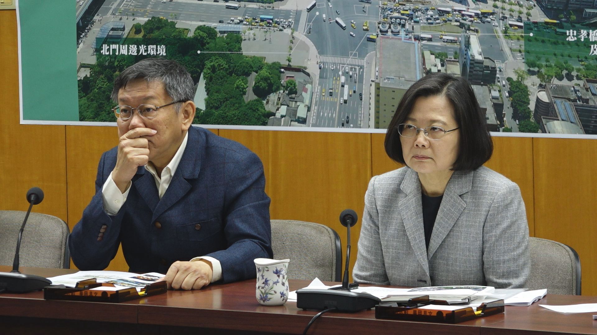 柯文哲認為目前處於「秦失其鹿，天下共逐之」，才會有這麼多人要選總統。