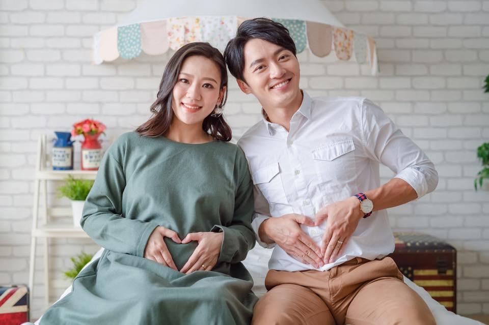 男星馬俊麟與妻子梁敏婷。（翻攝自馬俊麟臉書）