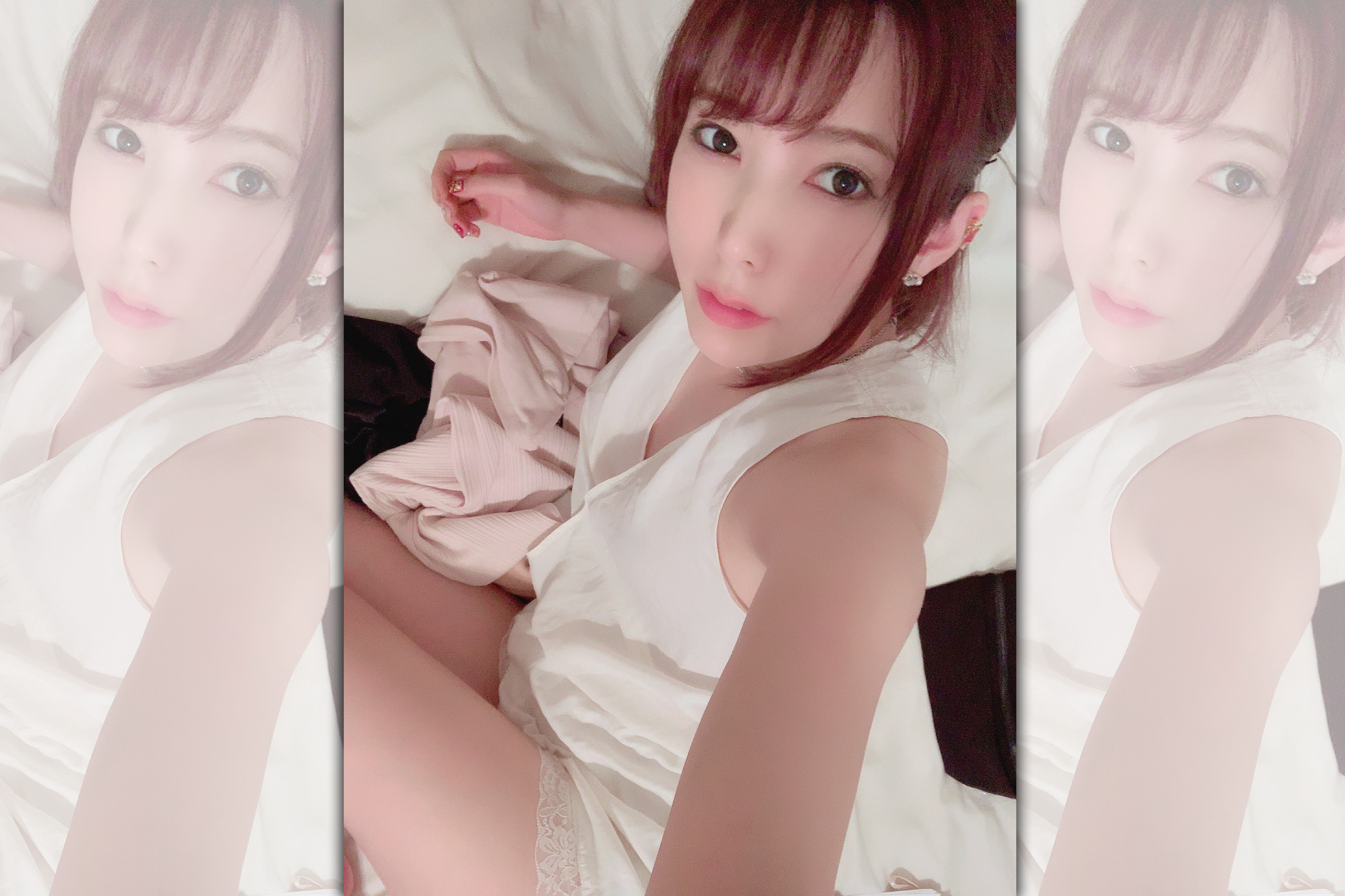 波多野結衣上節目自爆曾為了養軟爛男友，瘋狂接片一個月只休3天。（翻攝自波多野結衣推特）