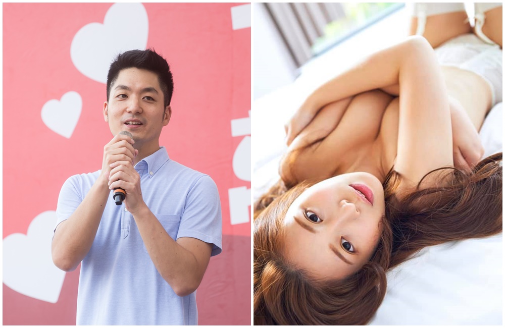 雞排妹擁有高顏值，且常拍寫真集展露好身材。（左圖為本刊資料照，右圖翻攝雞排妹臉書粉絲專頁）