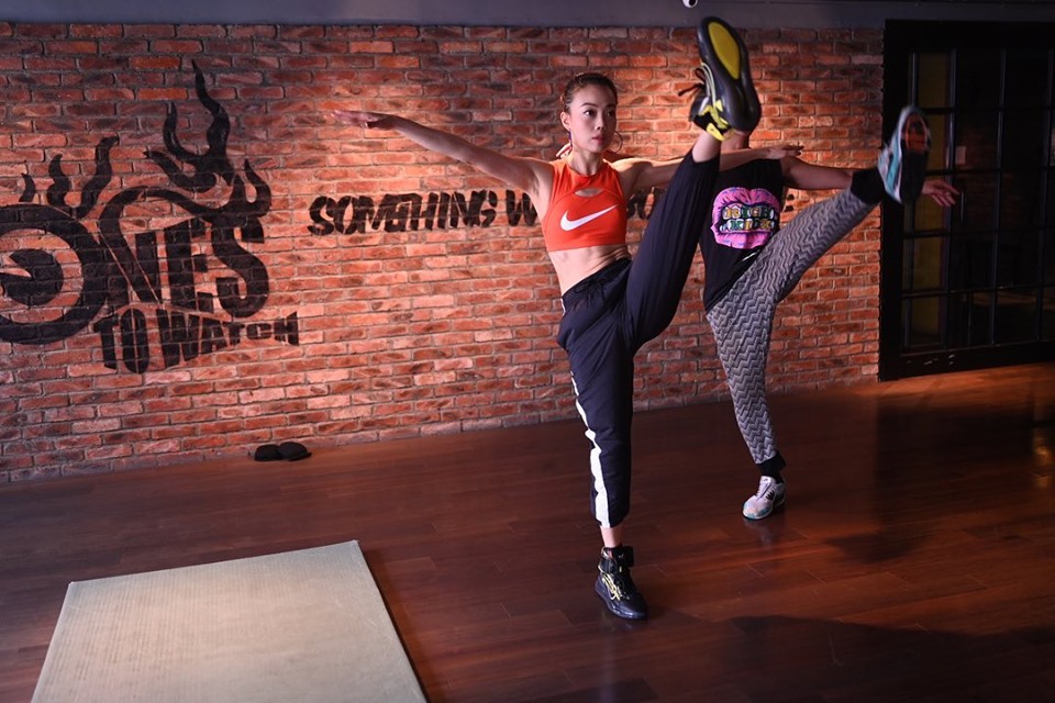 容祖兒近日為演唱會將在8月5日起舉行，近日的她天天練舞採排。（翻攝自容祖兒臉書）