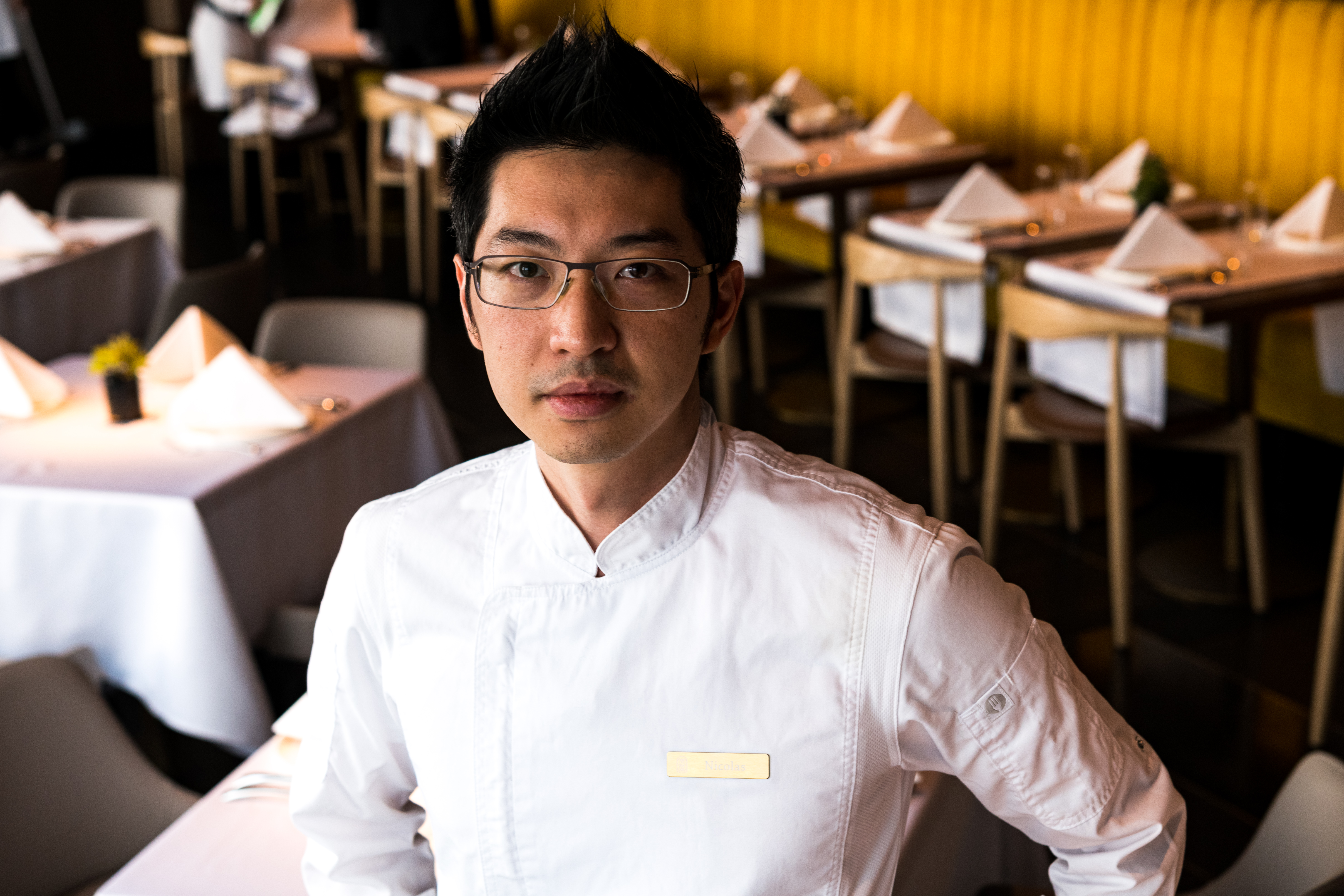 擅長現代及法式料理的「Saffron46」主廚張立格(Nicolas),現在再挑戰把印度圖騰、色彩及文化結合在料理上。