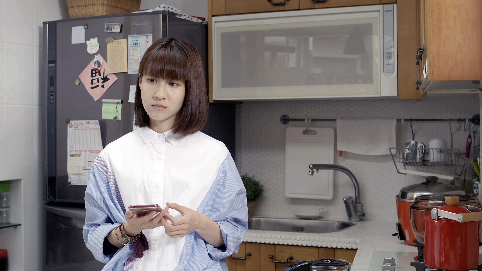 在劇中母女相認扣人心弦，連俞涵表示如果發生在現實生活，她可能無法接受。（三立提供）