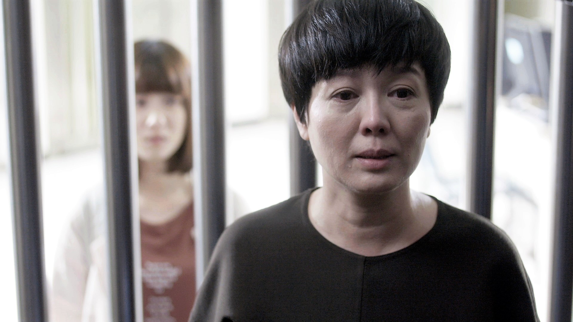 苗可麗與連俞涵在《一千個晚安》中母女相認，扣人心弦。（三立提供）