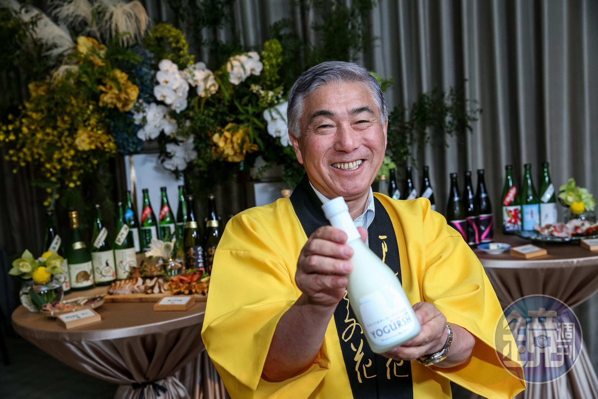 日の丸醸造社長佐藤讓治。