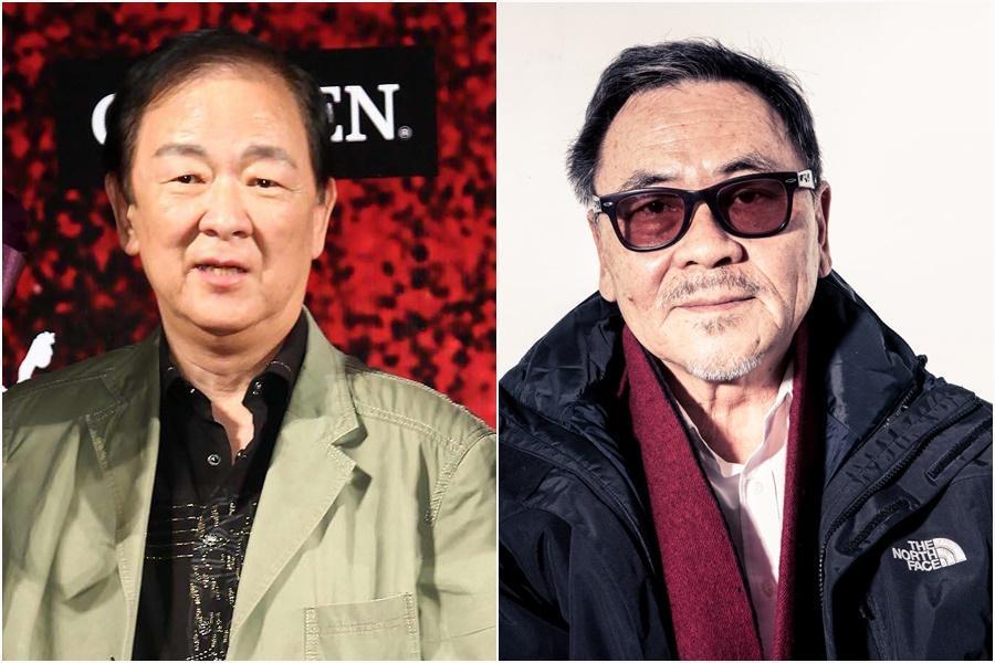 武打巨星王羽（左）、金獎導演王童獲頒發金馬獎「終身成就獎」。（甲上娛樂提供／金馬獎執委會提供）