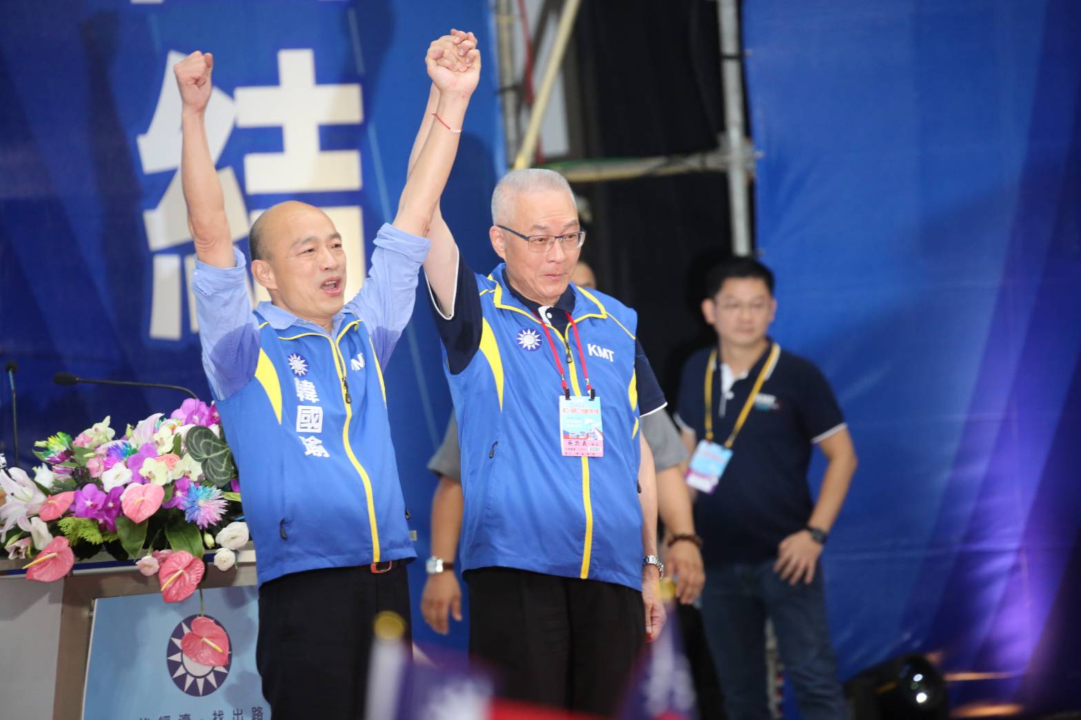 國民黨全代會今天（28日）上午登場，正式通過提名韓國瑜參選總統，黨內高層齊聚一堂，但初選落敗的鴻海前董事長郭台銘缺席，引發團結隱憂。