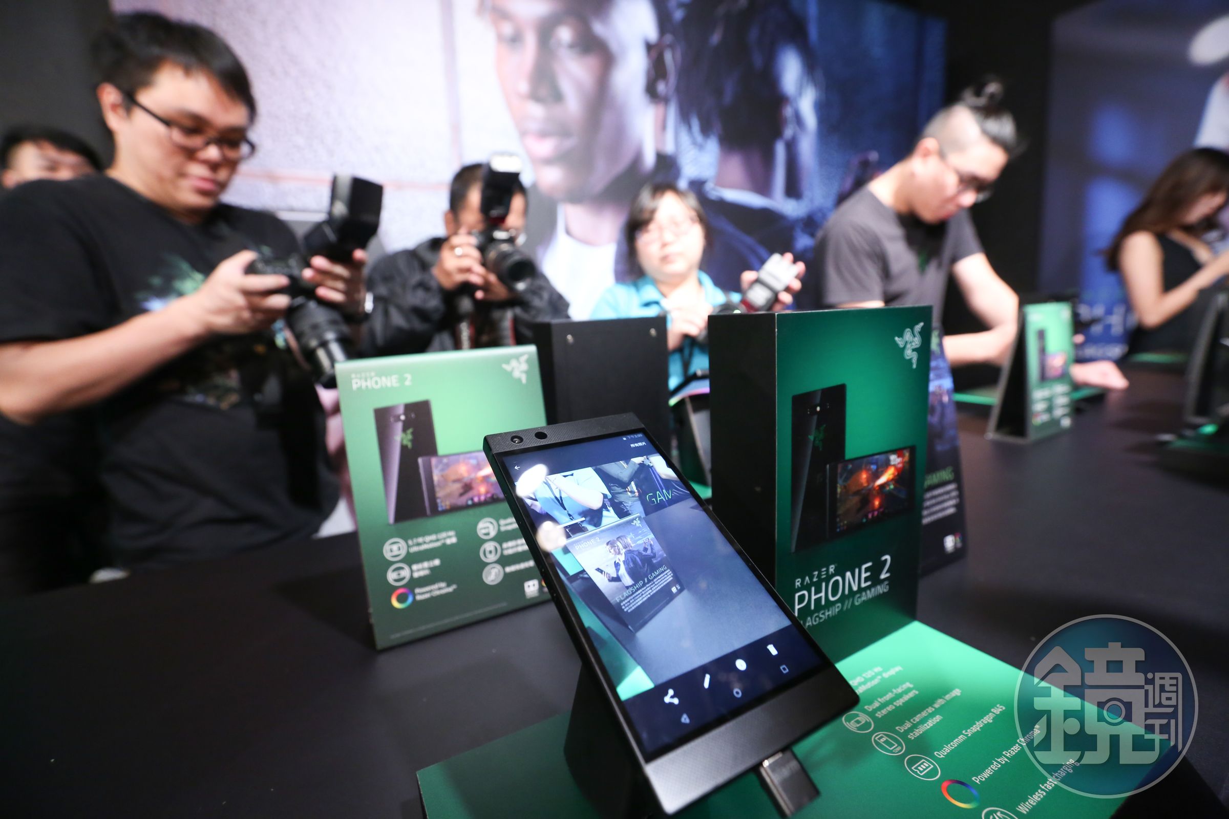 全球最大電競周邊品牌Razer雷蛇，也推出Razer Phone 2電競手機搶攻玩家市場。