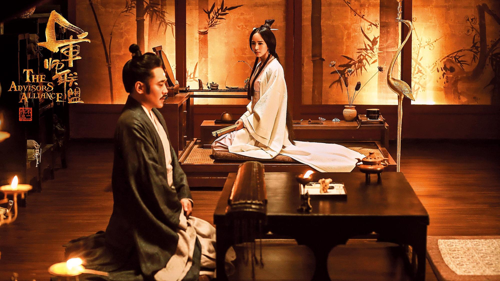 張鈞甯在對岸接演到不少好戲,像是她與吳秀波主演的《軍師聯盟》,就是代表作之一。(東方IC)