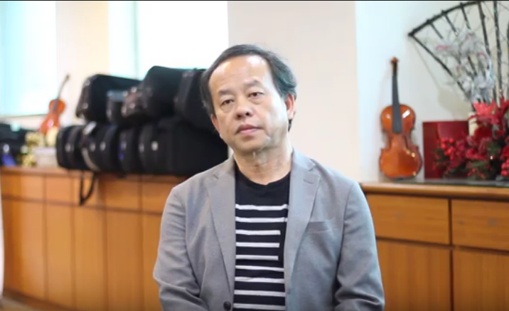 希望弦樂團團長劉哲儒牧師表示，會持續鼓勵孩子用音樂撫慰心靈。（翻攝畫面）