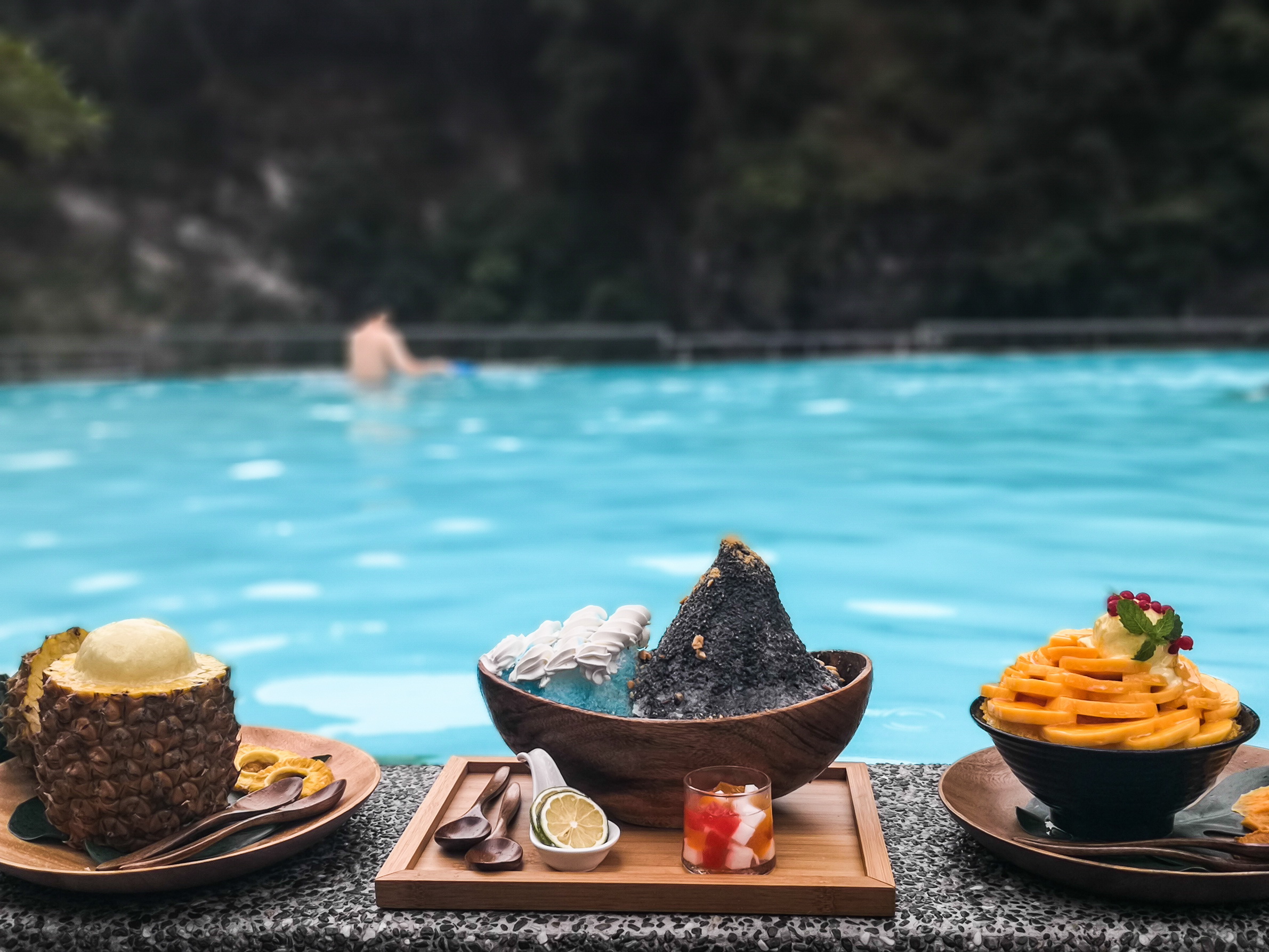 「太魯閣晶英酒店」今夏特別推出限定冰品，為住客消暑。