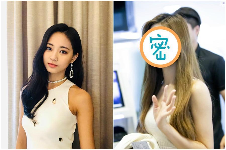 TWICE成員子瑜昨(29日)在機場被粉絲拍到臉蛋浮腫的照片,和平時差異頗大。(左圖翻攝自TWICE IG、右圖翻攝自推特:eagle_fish9899)