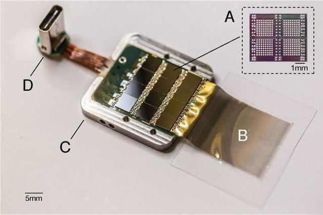 Neuralink所研發的定制晶片（來源：Neuralink）