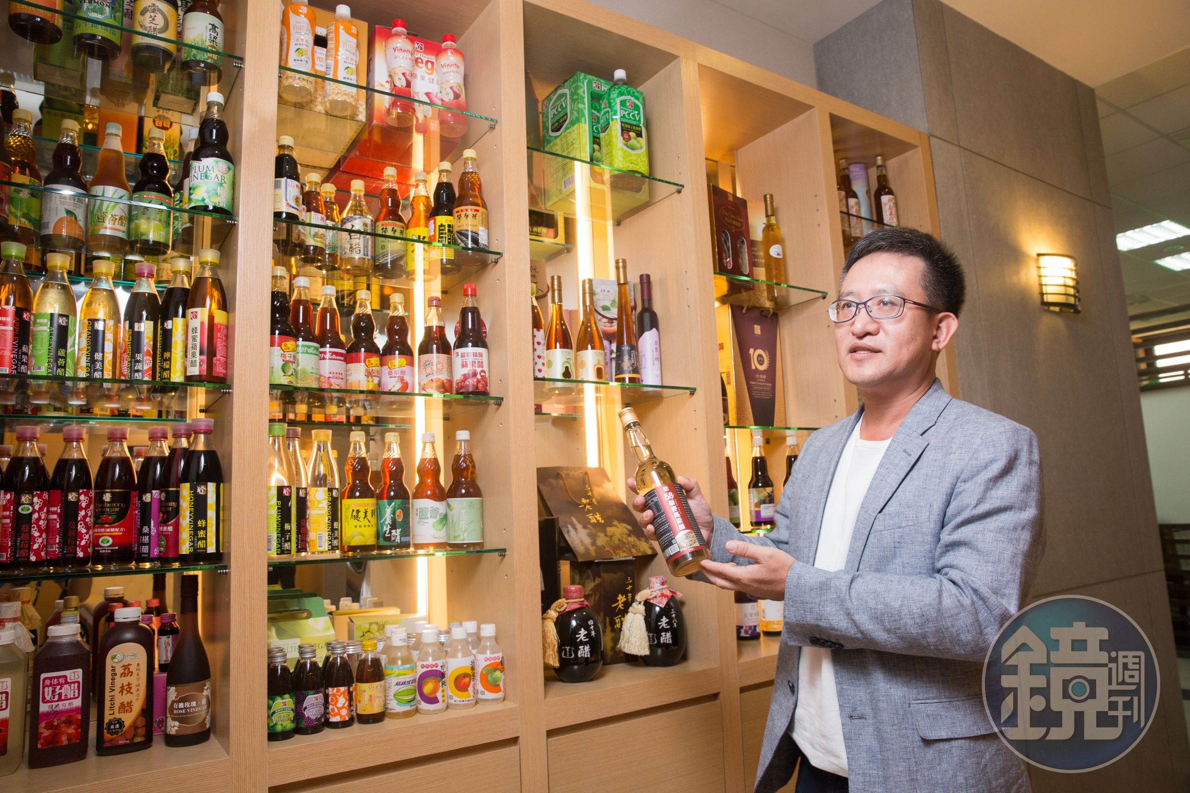 百家珍是台灣市占最高的健康醋飲公司，產品品項超過二十餘種。