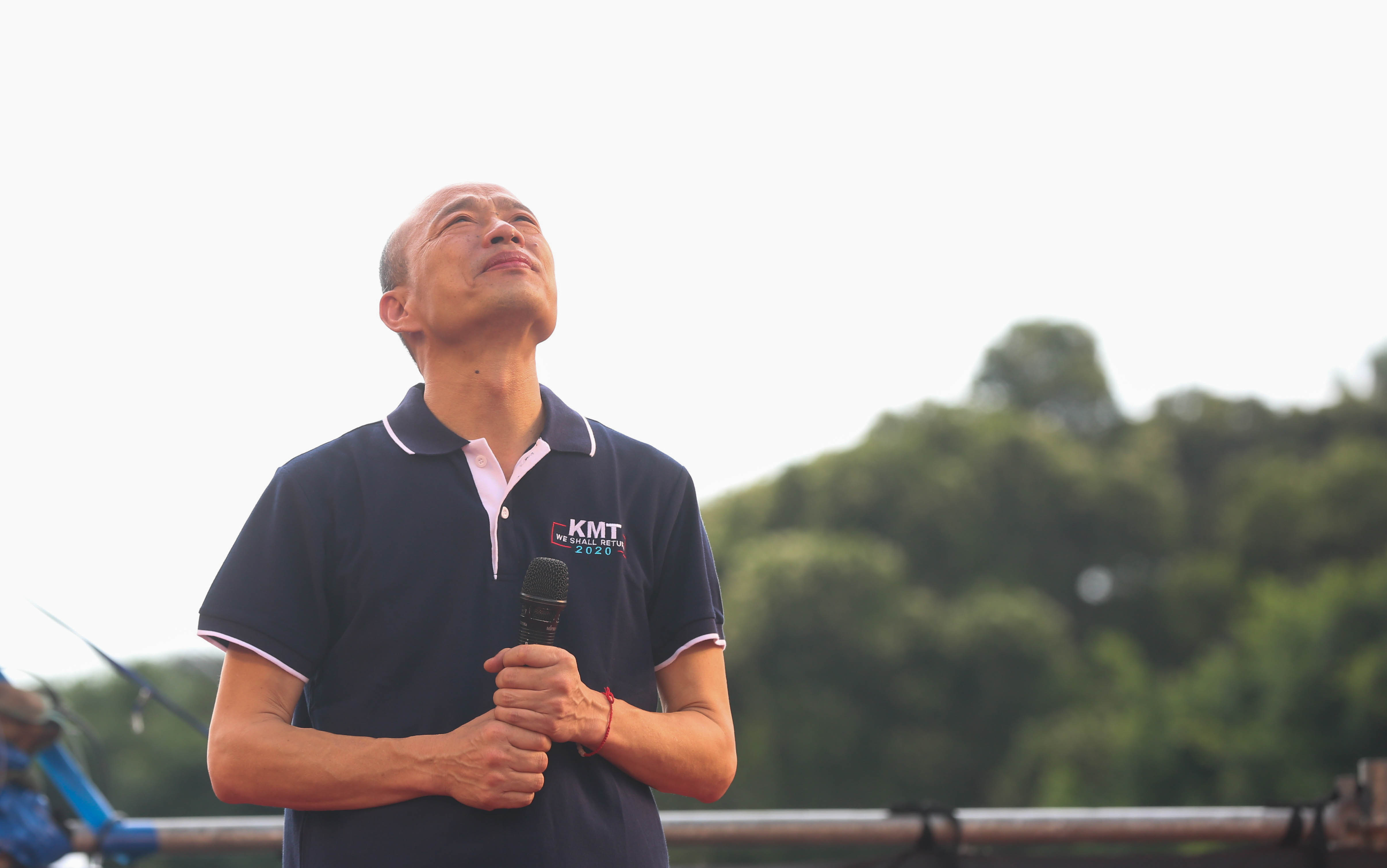 韓國瑜將代表國民黨角逐2020總統大選，不過近來外界各種批評聲浪不斷，加上高雄嚴峻的登革熱疫情及淹水災情，讓韓國瑜支持度呈現下滑趨勢。