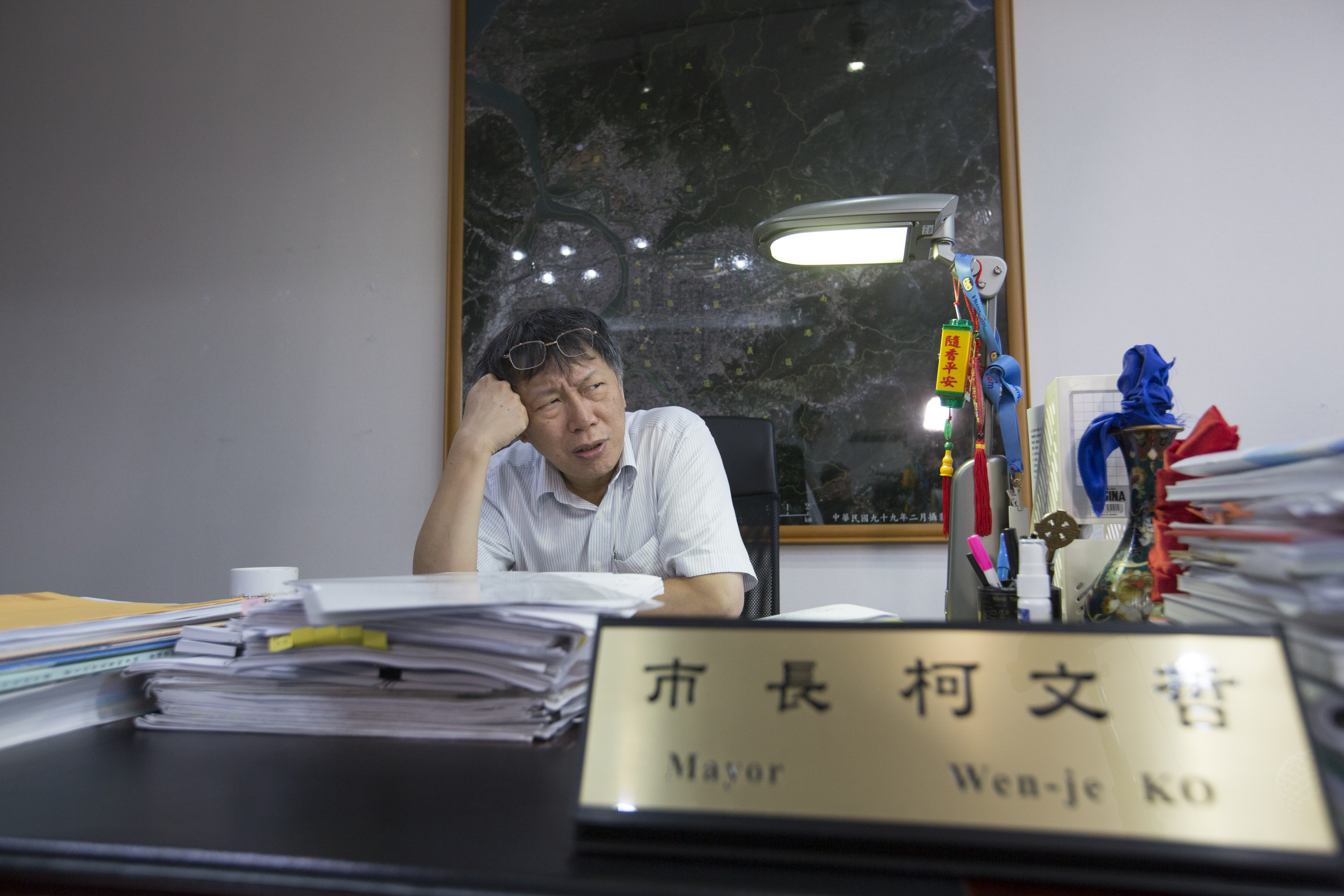 柯文哲目前一直被國民兩黨視為不容忽視的第三勢力。