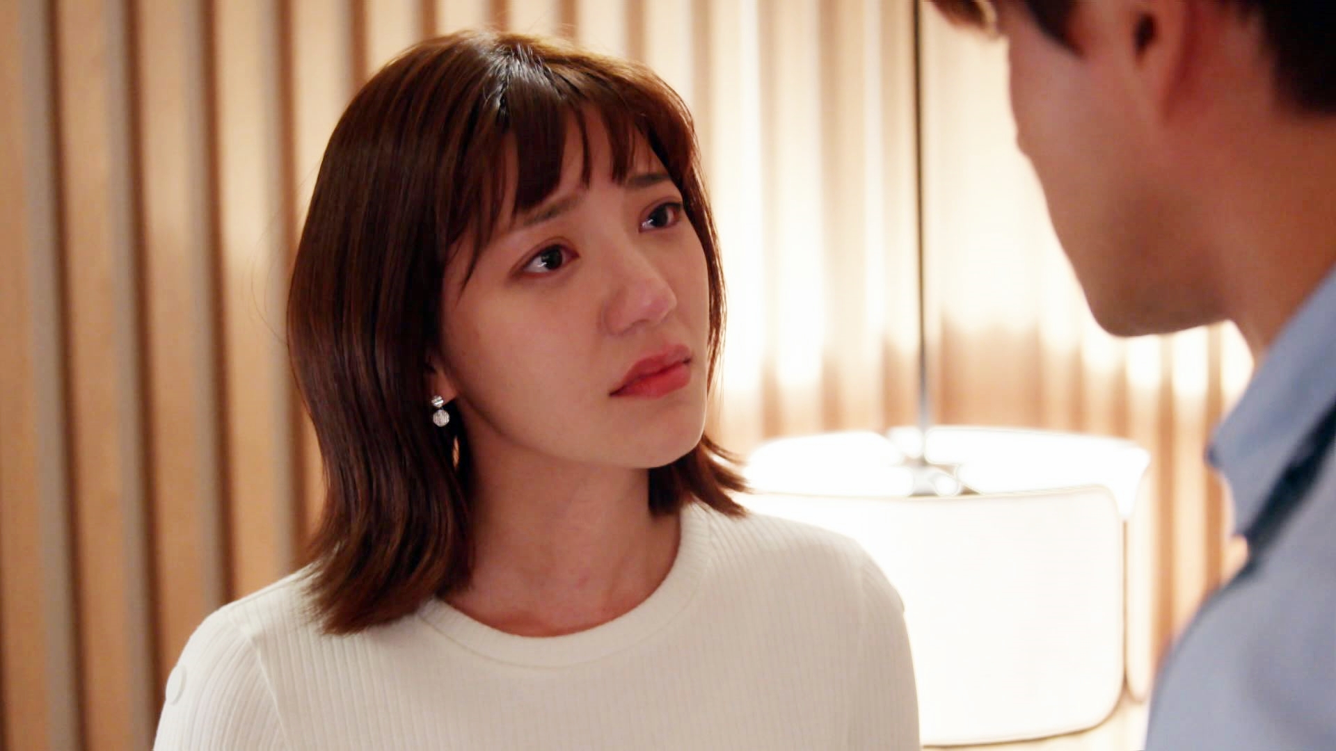 郭雪芙哭著和孫其君說分手，兩人感情走到最後。