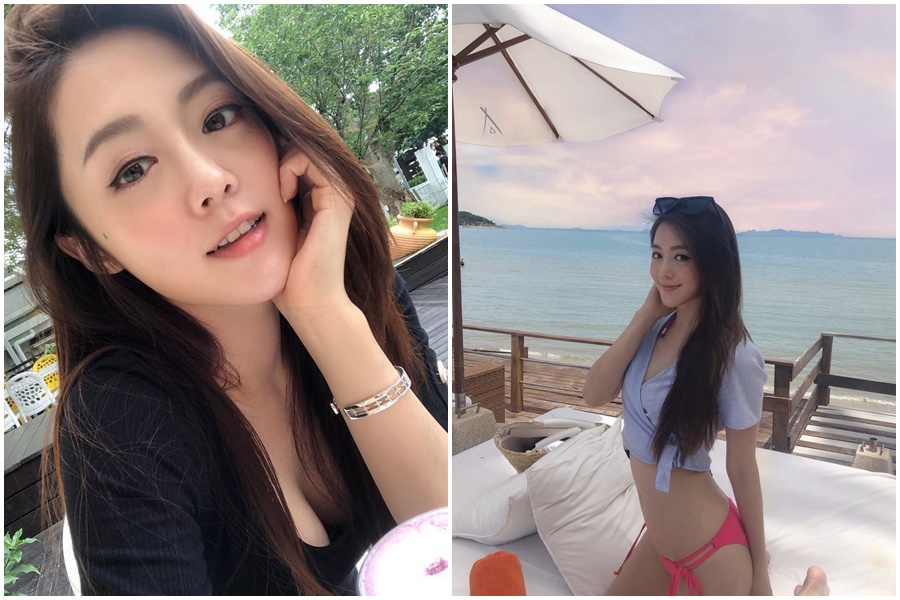 工作沒太多表現的林又千，經常出國旅行遊山玩水享受人生，近日傳出她與圈外富二代游姓男友已分手。（翻攝自林千又IG）