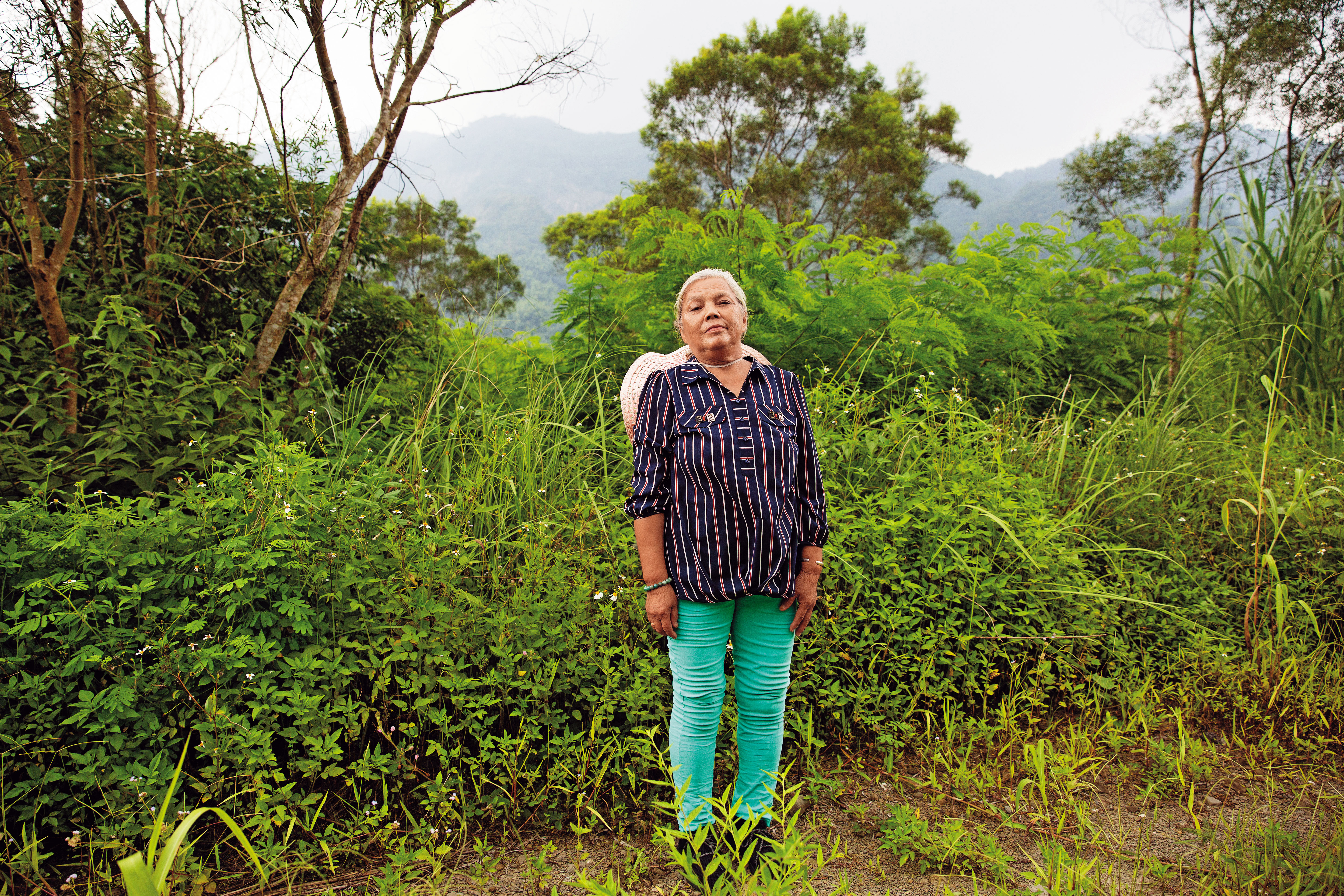 羅潘春美的家在第九鄰，是一百多坪的大房子，她說至今仍不甘心一生打拚的心血就這樣沒了。