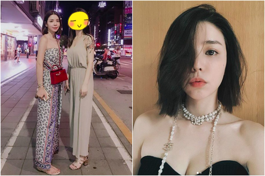 李毓芬在ig曝光自己和親姊姊的合照，讓粉絲驚呼「有仙氣」。（翻攝自李毓芬IG）