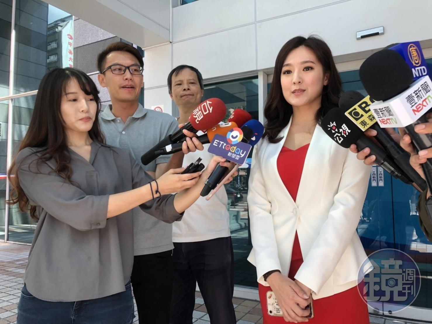 台視主播何庭歡投奔韓國瑜陣營擔任發言人,說是受到韓國瑜誠懇打動。