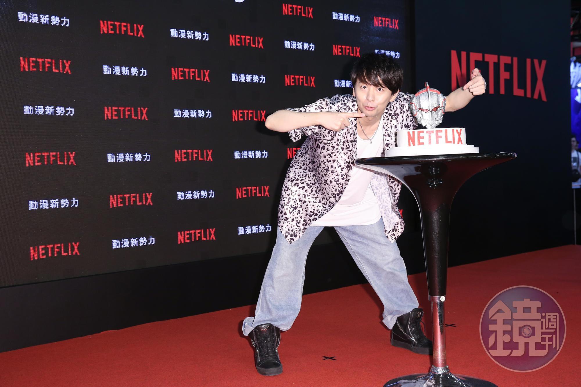 木村良平來台參加漫畫博覽會，替《Ultraman 超人力霸王》宣傳，也在舞台上過生日，獲贈力霸王蛋糕。