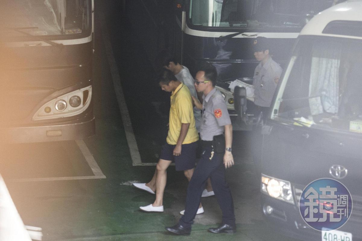 陳伯謙（黃衣者）涉及將高姓女子殺害棄屍，一審遭判。