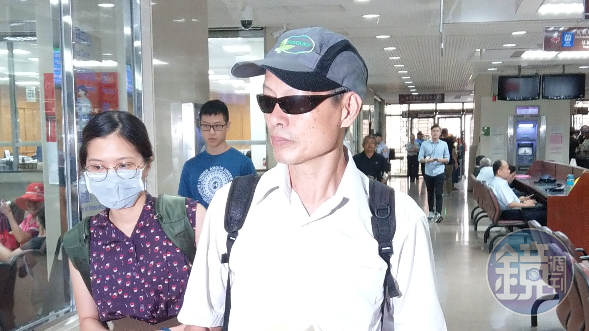 高姓男子的女兒在華山分屍案中遇害，他痛斥凶手冷血。