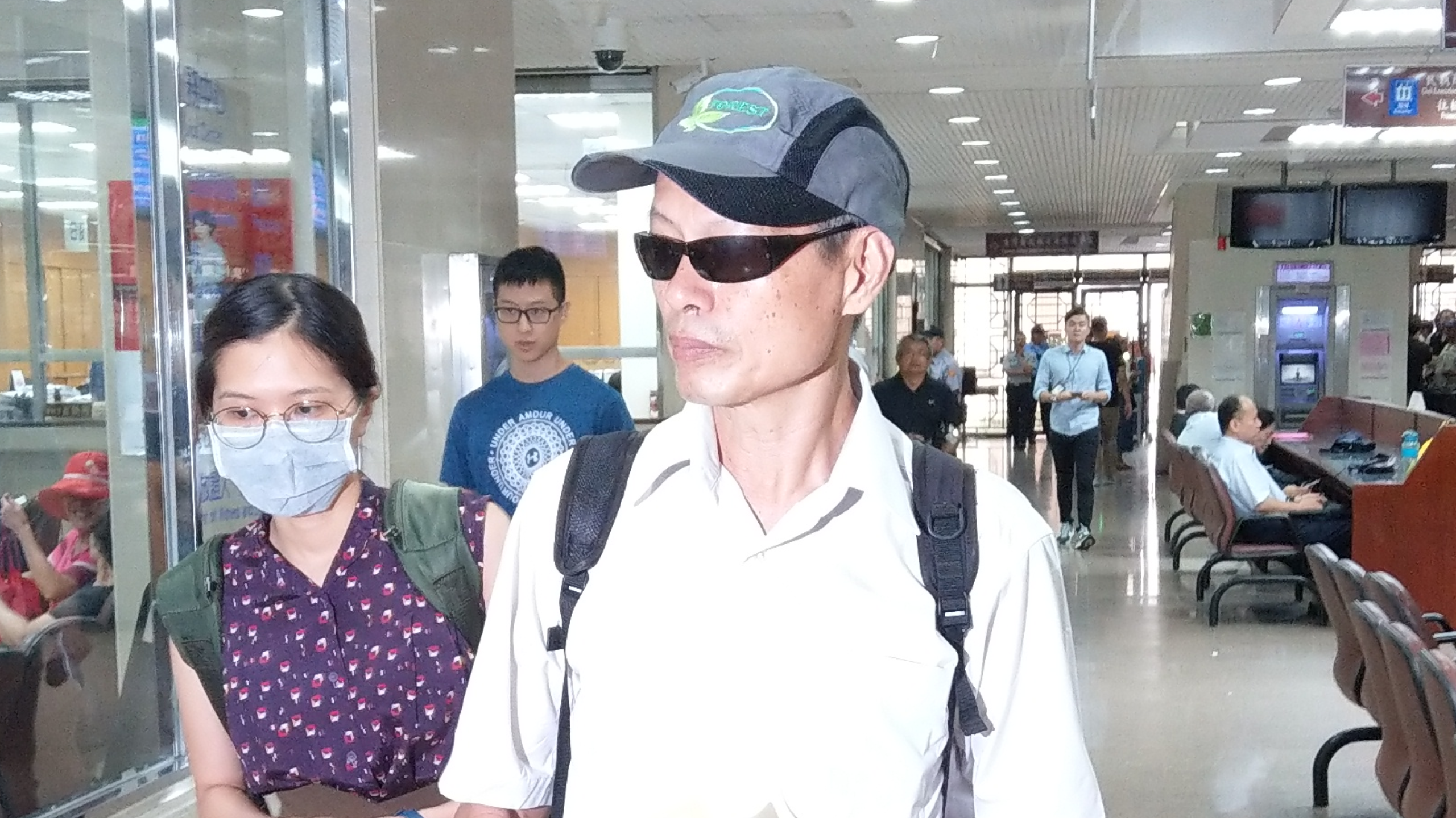 高姓男子的女兒在華山分屍案中遇害，他痛斥凶手冷血。