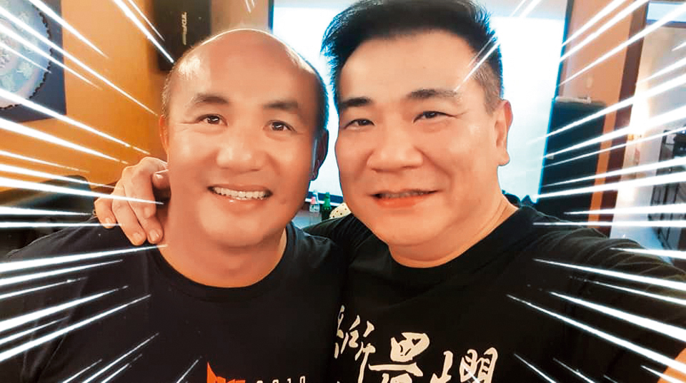 白雲切胃減重後瘦到80公斤,但為了體態好看,他又自己吃肥到90公斤。(翻攝自白雲臉書)