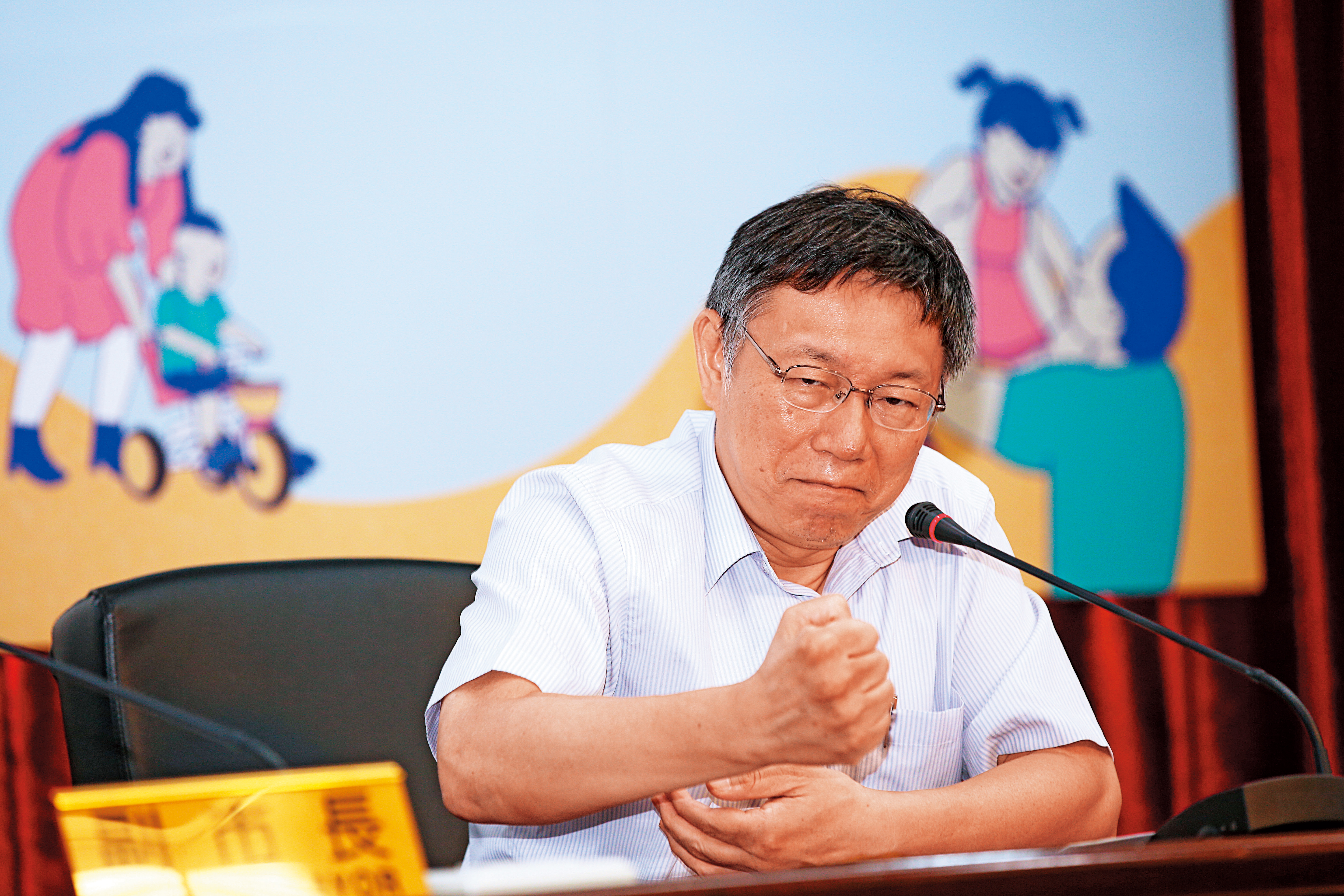 台北市長柯文哲(圖)6日成立台灣民眾黨,並有意支持郭台銘選總統,民進黨內部研判此舉對立委選戰衝擊較大。