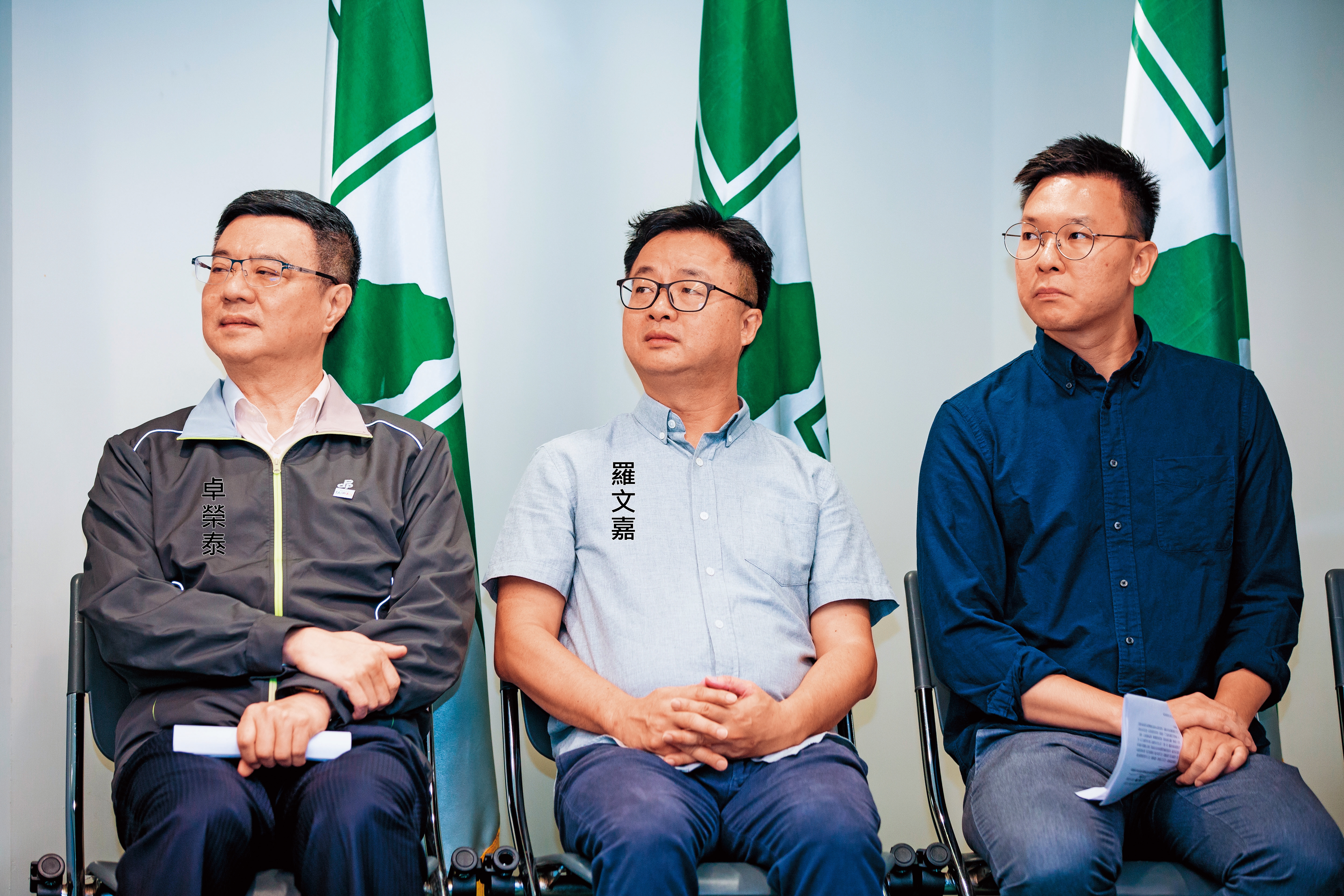 民進黨主席卓榮泰、祕書長羅文嘉與蔡英文競辦高層仍有心結，導致競辦運作形同雙頭馬車。