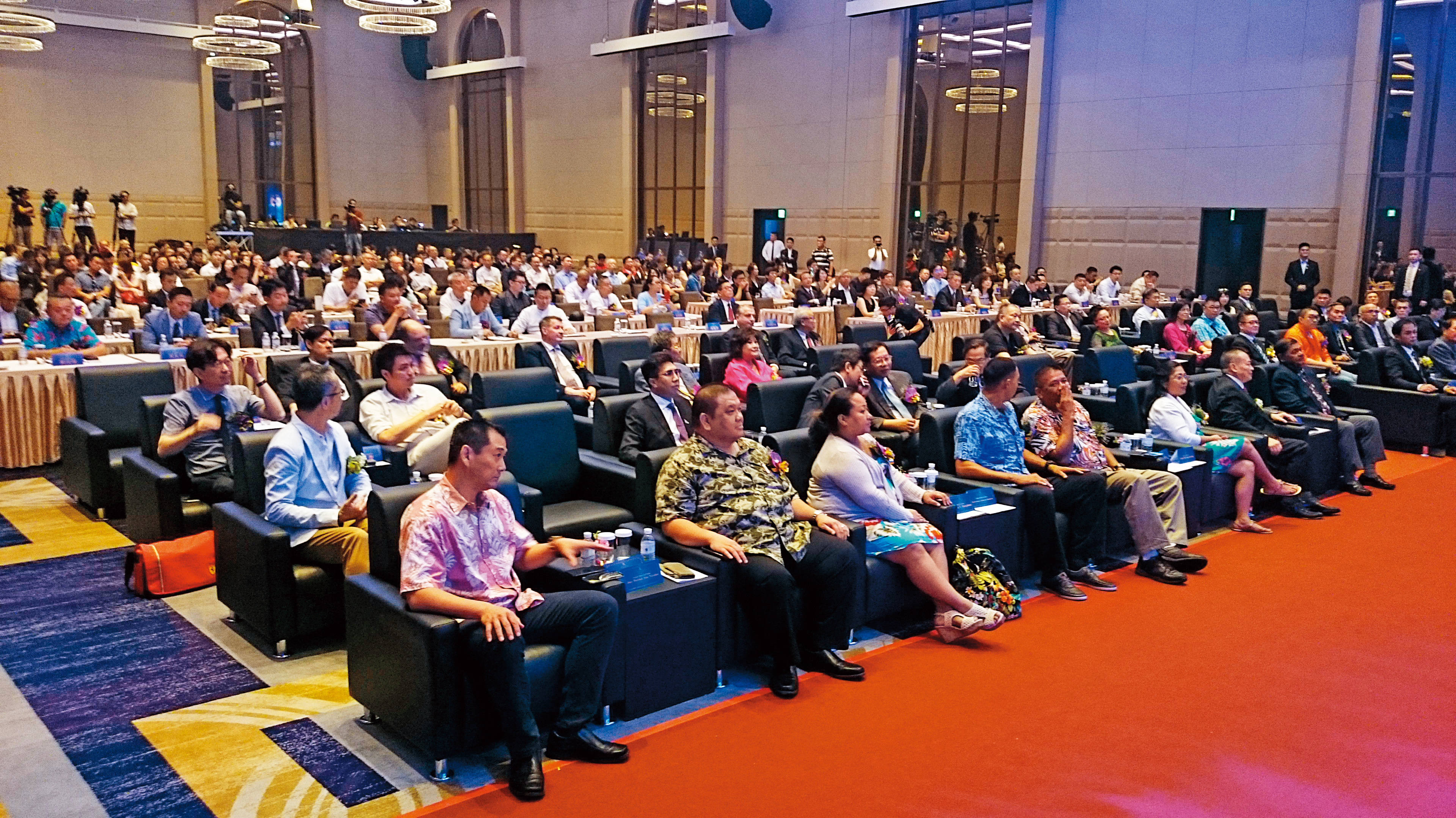 羅塔財富集團宣稱主導新台幣3千億元的羅塔島投資開發案，日前在台盛大召開計畫啟動記者會。