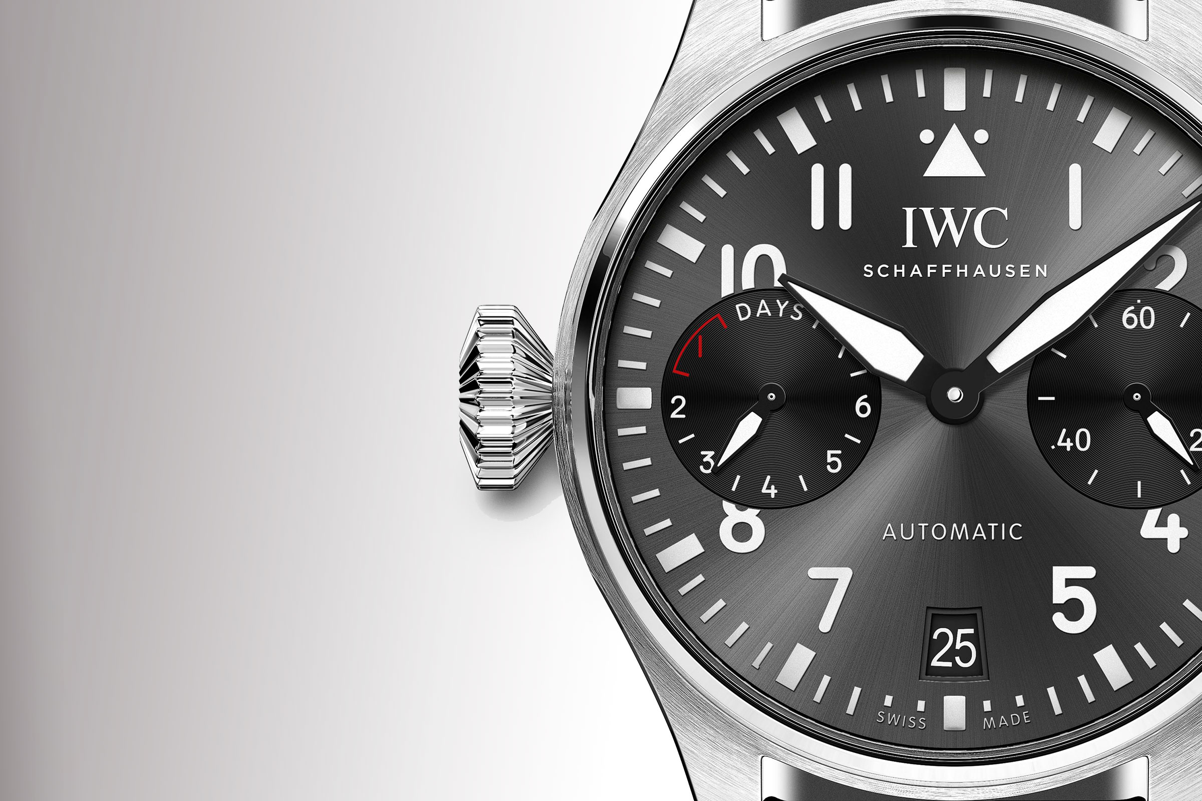 【新錶快訊】品牌歷史上首款左冠錶！IWC推出全新Big Pilot Right-Hander