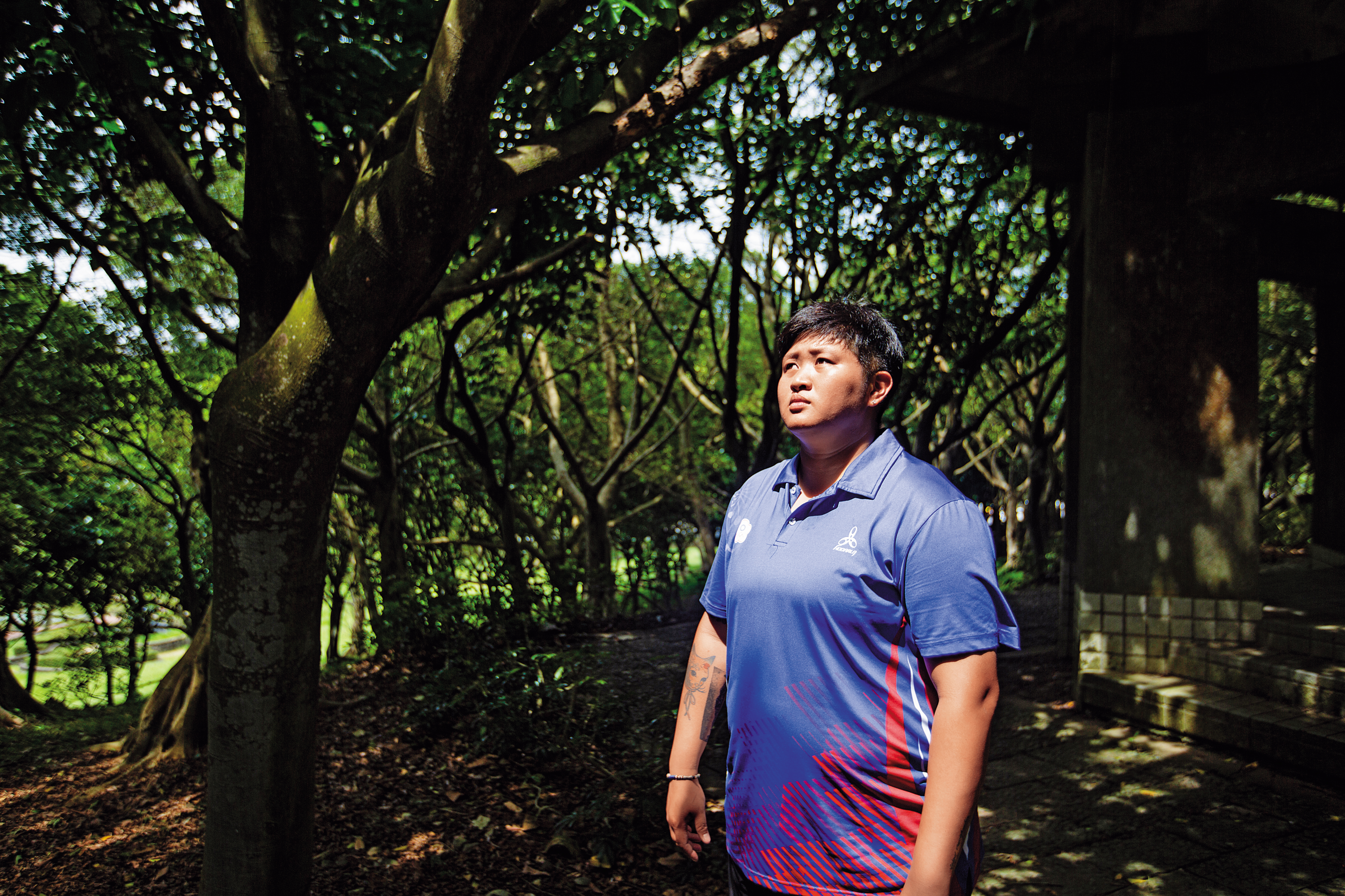 一場大火，燒去了黃逸柔在賽場上不小心脫靶的陰影。從火燄裡歸來，讓她更懂得珍惜每一次在射箭場上的機會。