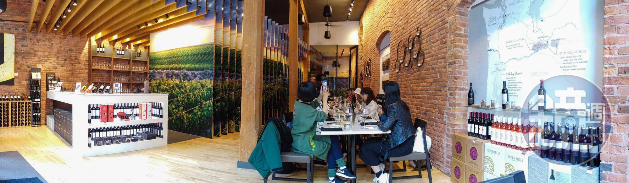 「The Estates Wine Room」是先鋒廣場優雅的品酒空間。