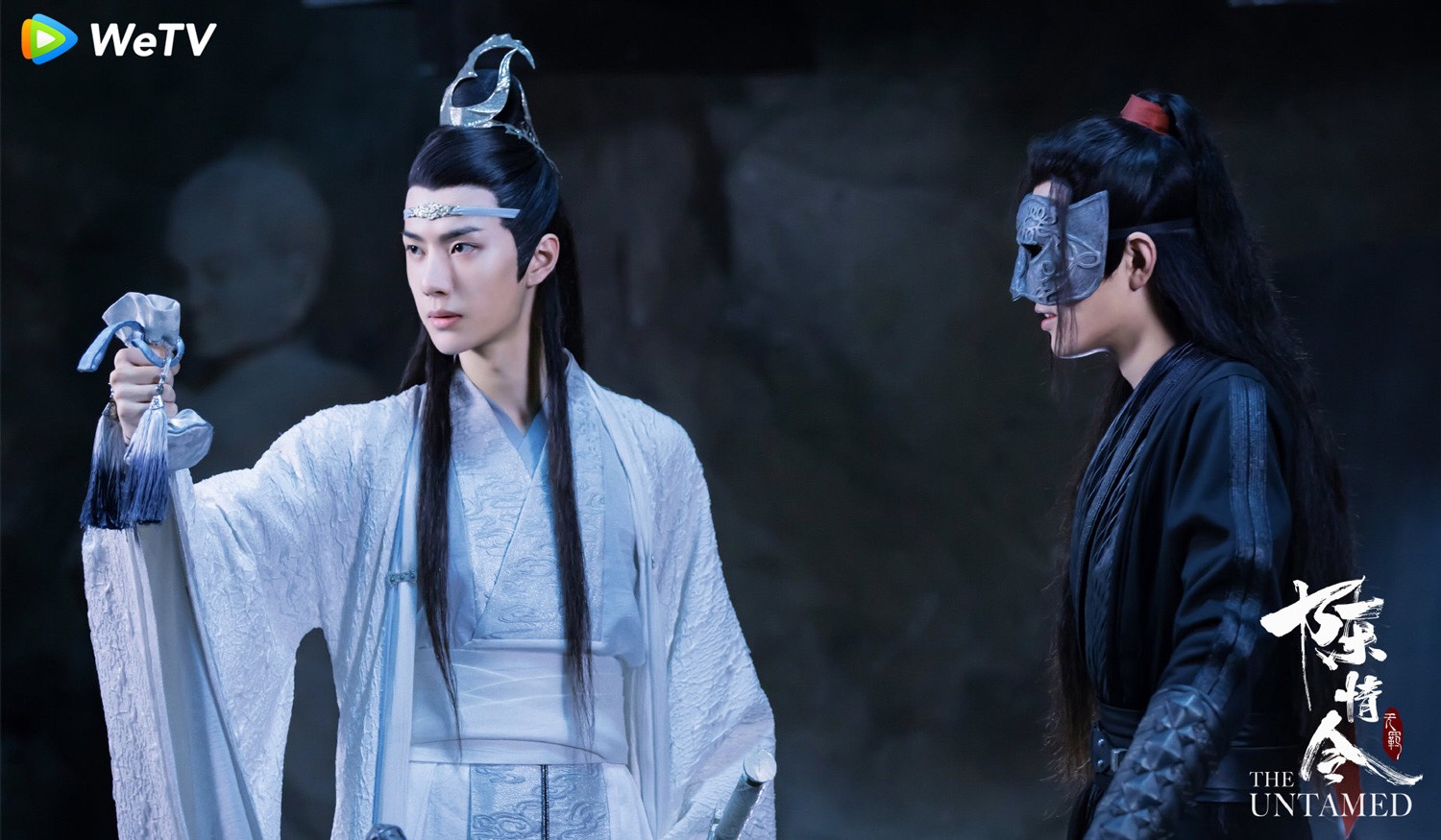 肖戰、王一博合作《陳情令》掀腐女暴動追劇。（WeTV提供）