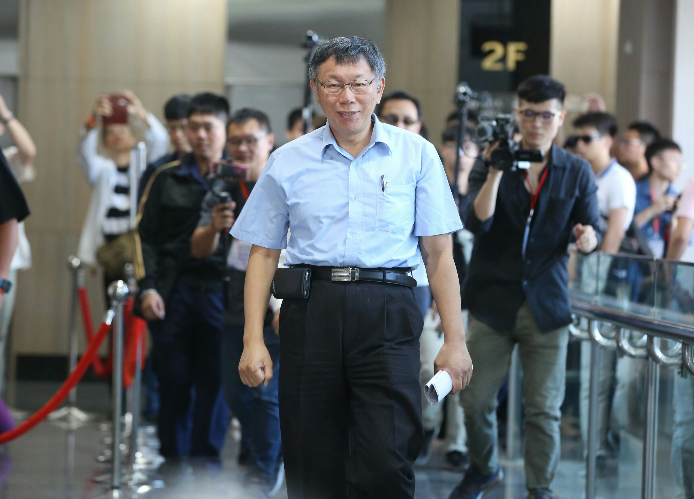 柯文哲針對一芳水果茶事件，表示跟台灣一點關係都沒有。