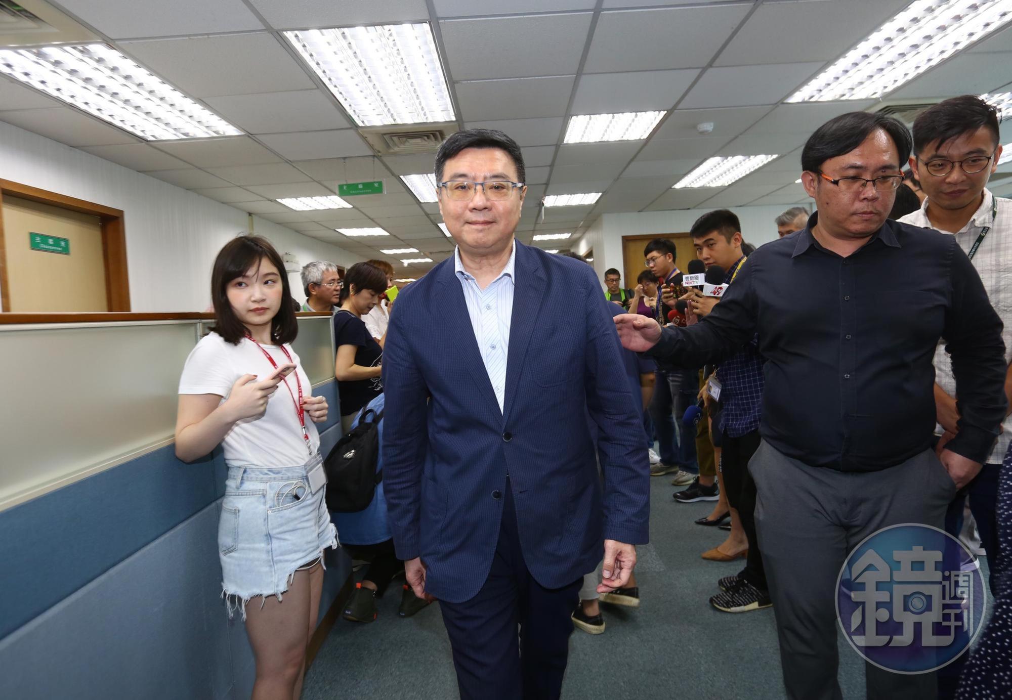 民進黨主席卓榮泰公開邀柯文哲加入民進黨。