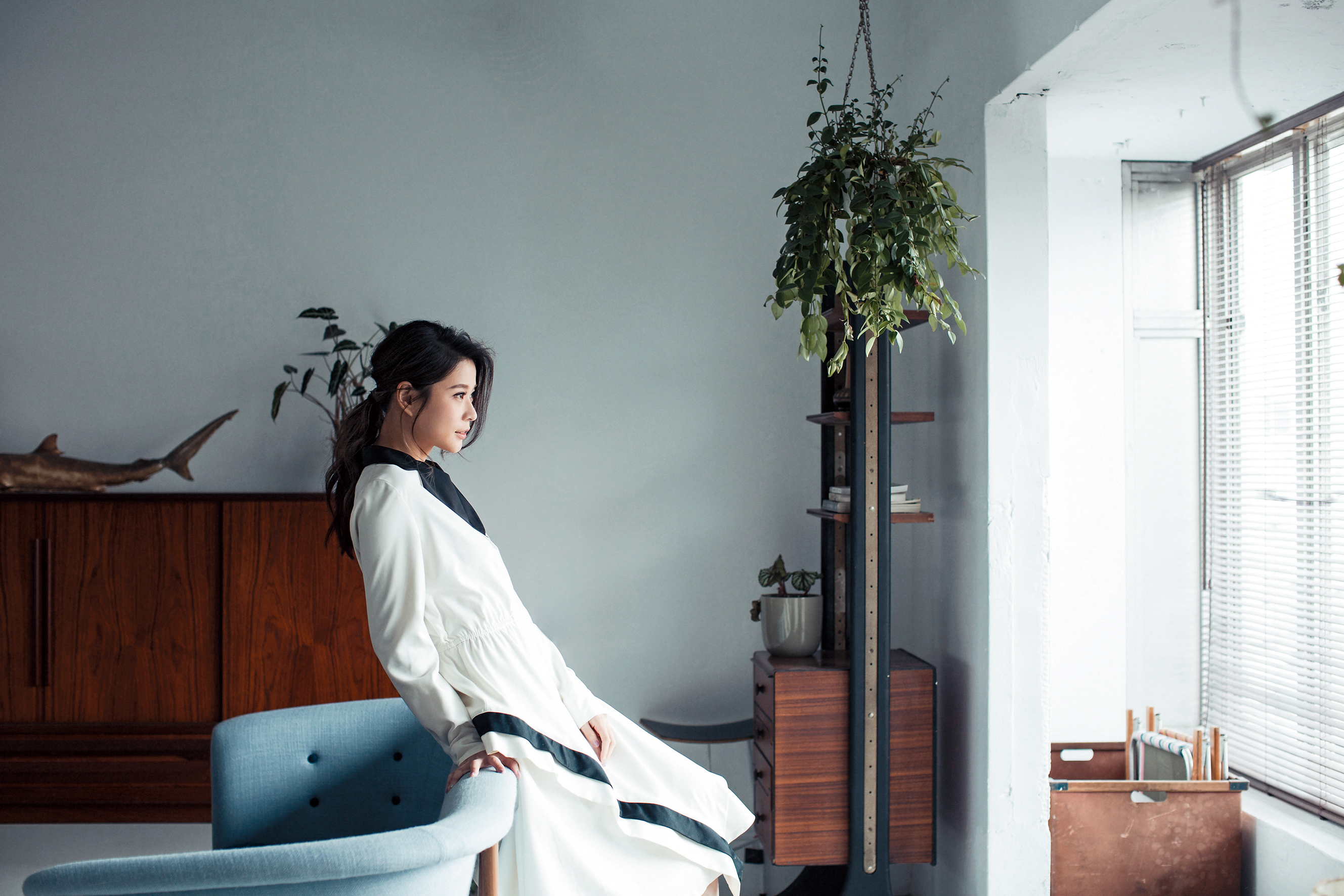 喜歡強調正面思考的李燕，承認自己原本是負面的人，學習改變念頭後，領悟到不預支擔心、讓自己開心的道理。 