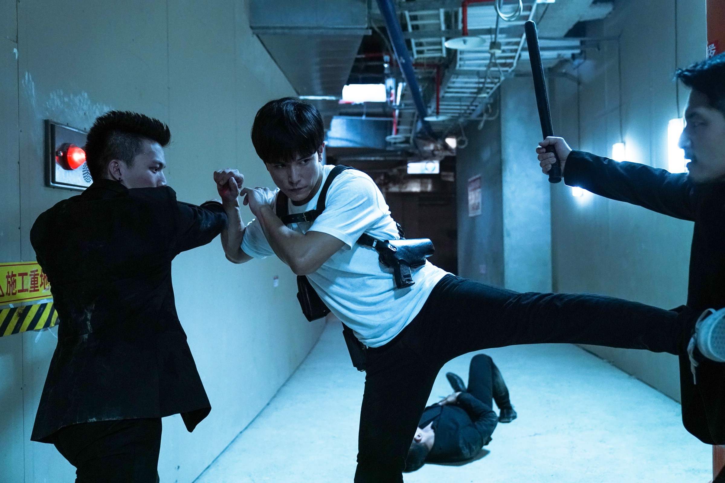 邱澤怕阿飄，卻接下靈異題材的作品，並在裡頭親身上場動作戲。（甲上提供）