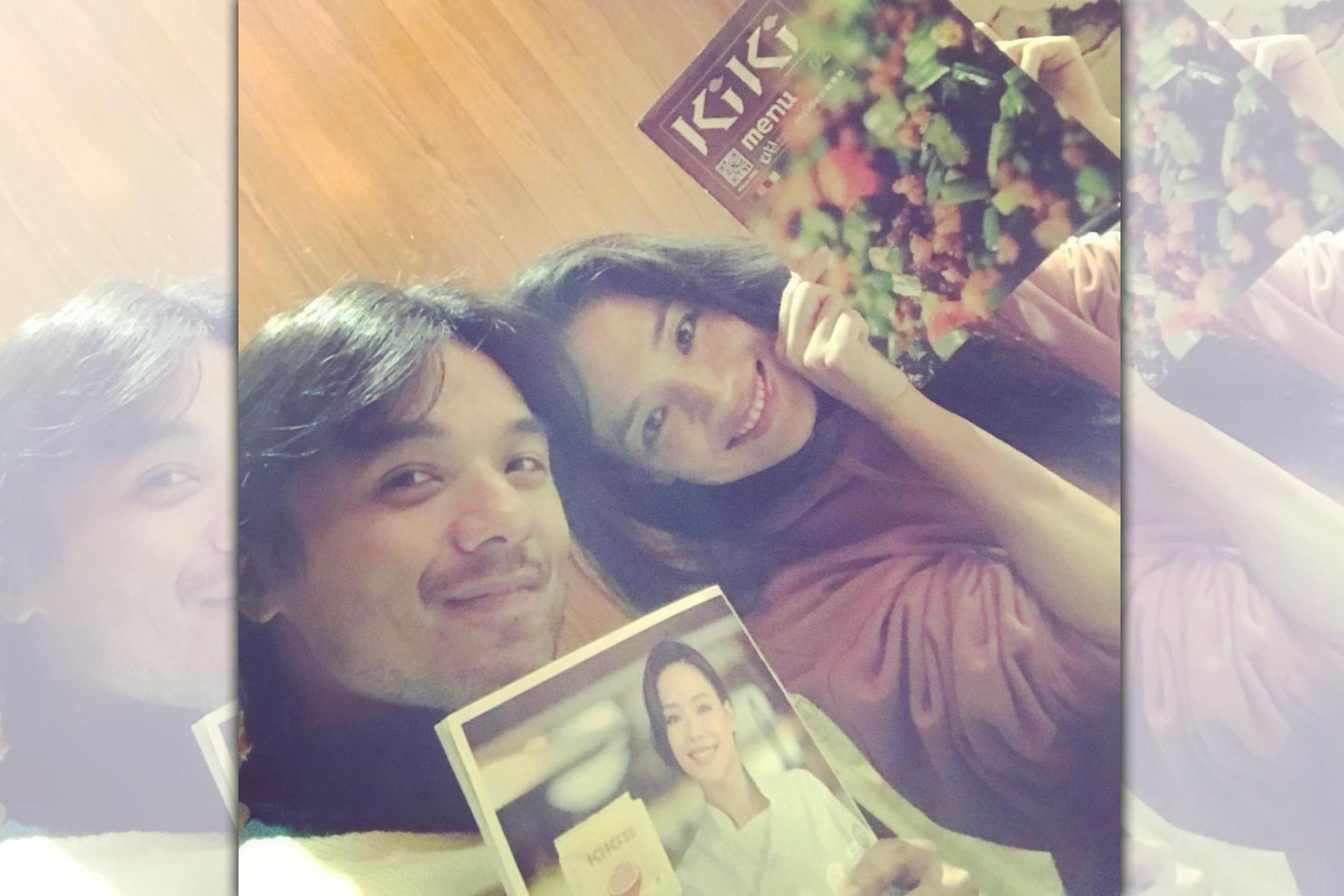 馮德倫與舒淇甚少同框放閃,甚至傳過離婚謠言,但兩人偶爾還是會發送粉紅泡泡。(翻攝自舒淇IG)