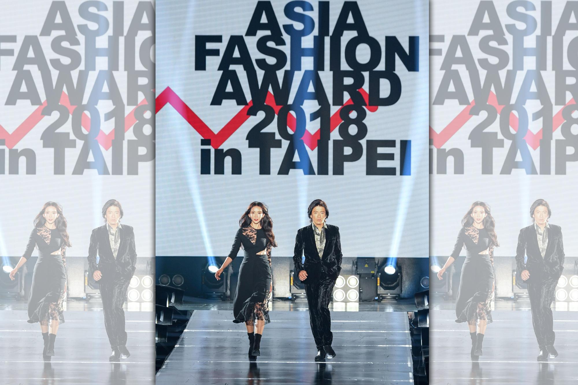 去年「ASIA FASHION AWARD」開場請來木村拓哉與林志玲一同走秀,讓人印象深刻。(三立提供)